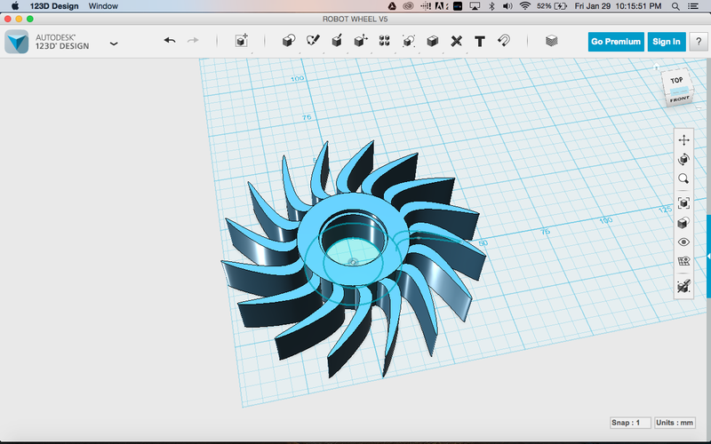 random robot parts 3D Print 61941