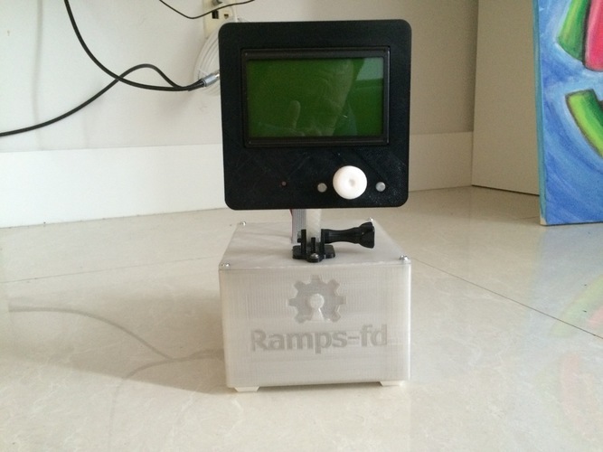 Ramps-fd and Radds enclosures.  3D Print 62104