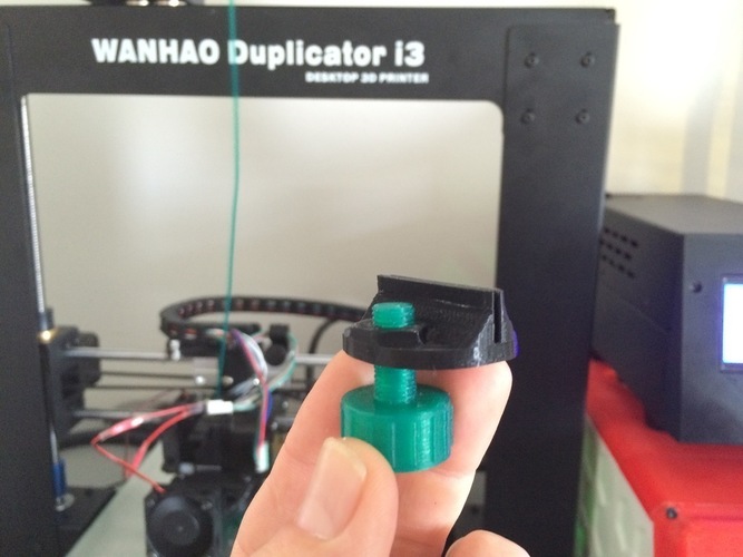 (updated)wanhao duplicator i3 adjustable feet 3D Print 62121
