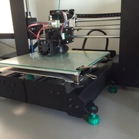 Small (updated)wanhao duplicator i3 adjustable feet 3D Printing 62123