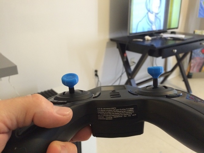 hubsan x4 controler thumbstick alternative. 3D Print 62156