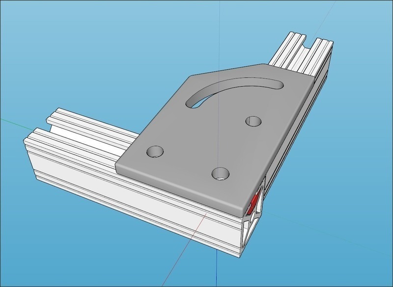 80/20 Adjustable Angle Bracket