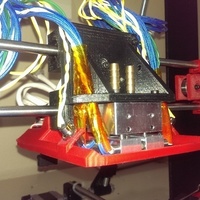 E3D Krakken Prusa i3 carriage with Fan, LED and Z-Stop bed level - Thumbnail 3