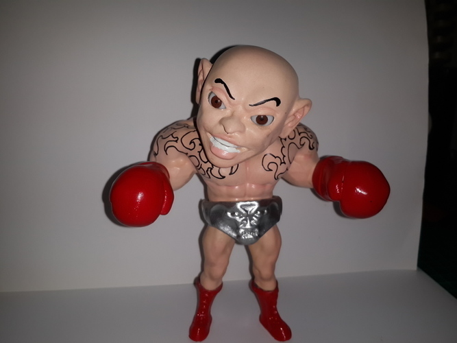 搖頭晃腦的拳擊手 -台灣製造 boxer-Made in Taiwan 3D Print 62227