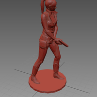 Small Claire Redfield - Resident Evil - Pose01 3D Printing 62350