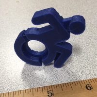 Small Handicapped Logo 3D Printing 62359