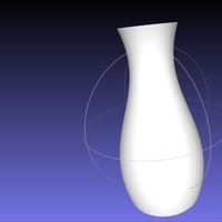 Small Simple Vase 3D Printing 62380