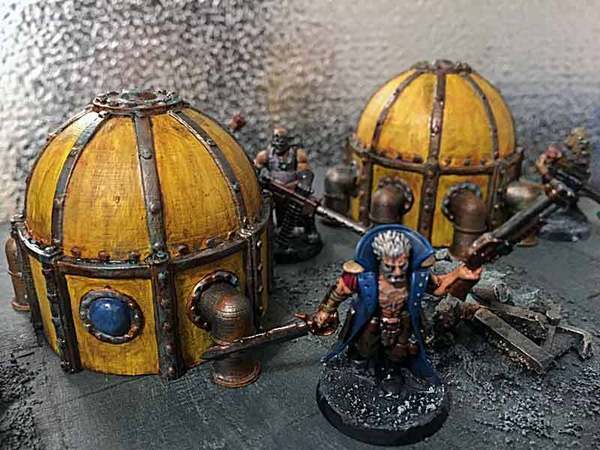 Industrial dome for wargaming Part #1