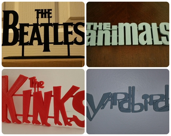 60's Band Logos (Bundled Deal)
