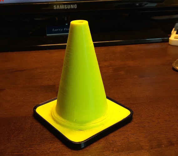 Traffic Cone for F1 Racer 3D Print 62504