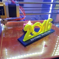 Small 2016 Gimbal Stand with Tea Lamp 3D Printing 62533
