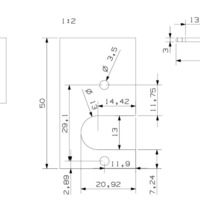 COMPACT SUPPORT BOWDEN PRUSA EXTRUDER - Thumbnail 8