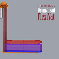 DrumHead FlexVat for Uncia printer. detachable version. - Thumbnail 6