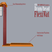 DrumHead FlexVat for Uncia printer. detachable version. - Thumbnail 7
