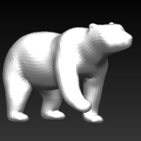 Small bear 3D Printing 62789