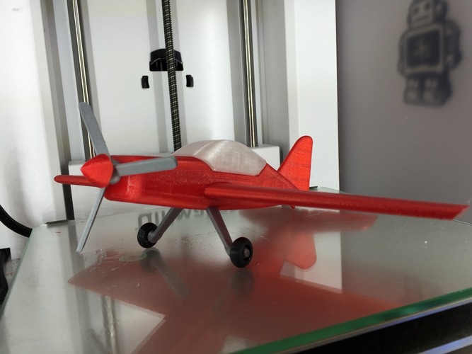 Toy airplane, different versions are planned 3D Print 62883
