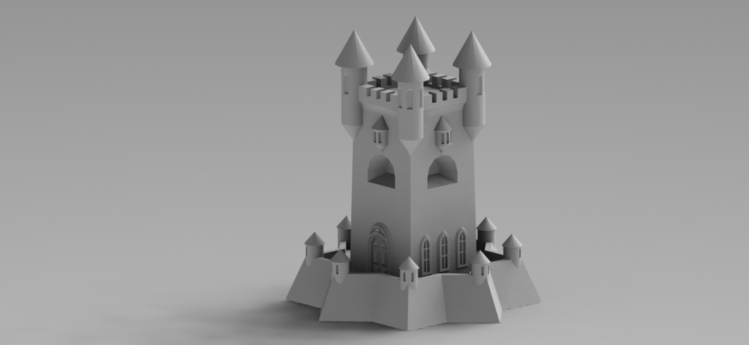 Башня 3D Print 62935
