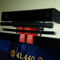 X-box One Kinect and Wii Sensor Bar mount for Samsung TV - Thumbnail 2