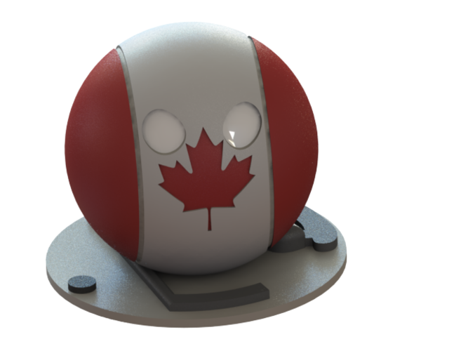 Canada countryball 3D Print 63050