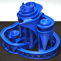 The Cyclone: triple lift, triple track marble machine - Thumbnail 4