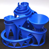 The Cyclone: triple lift, triple track marble machine - Thumbnail 5