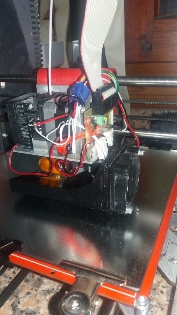 Layer fan duct for direct extruder_PSTEEL