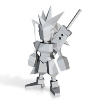 Zack Low Poly - Thumbnail 1