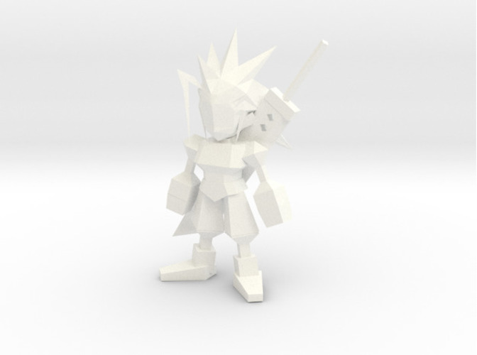 Zack Low Poly 3D Print 63243