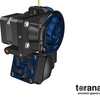 The Toranado Precision Geared 1.75mm Extruder - Thumbnail 6