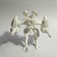 Small Soldier Bot 3D Printing 63325