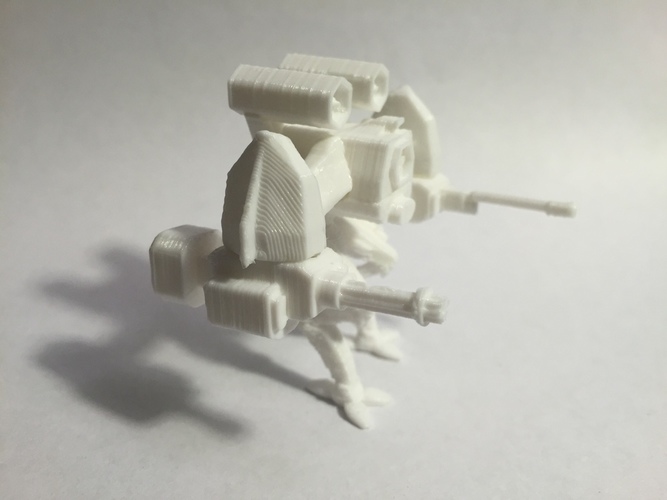 Soldier Bot 3D Print 63327