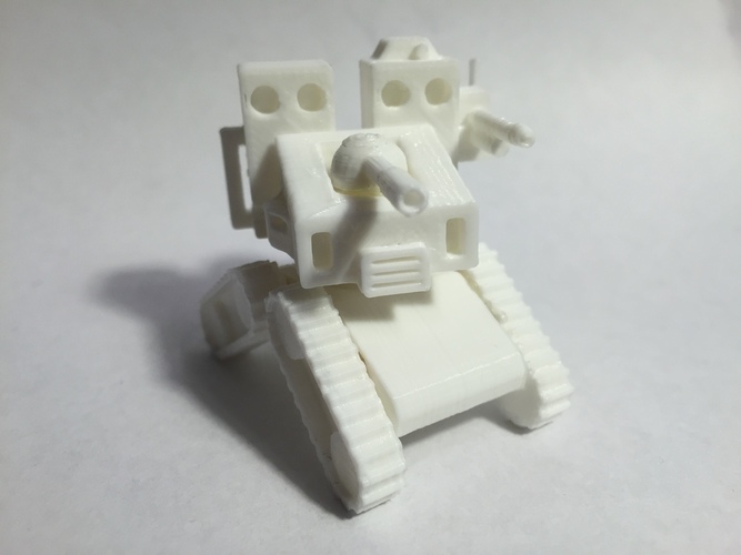 Tank Bot 3D Print 63329