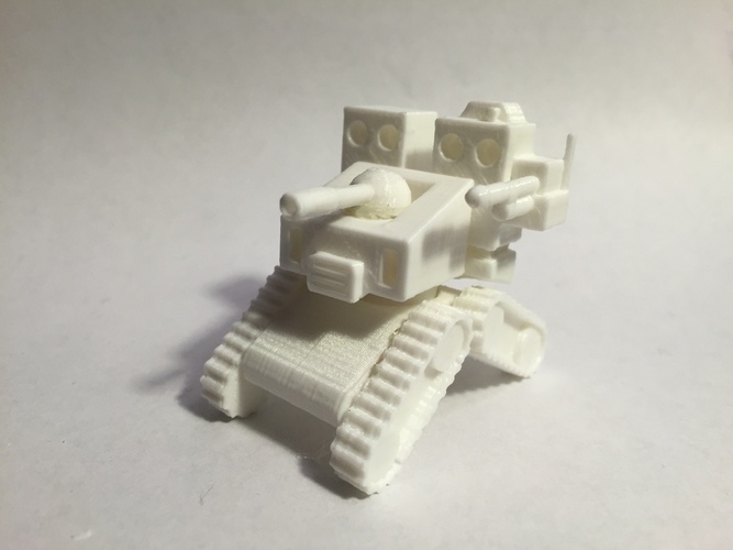 Tank Bot 3D Print 63331