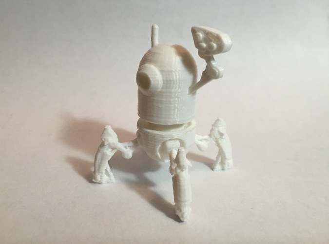 Robot Minifigure Trio 3D Print 63342