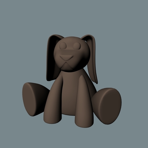 Flop Dog 3D Print 63363