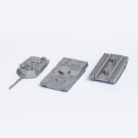 M1 Abrams Tank Simple Model Kit - Thumbnail 3