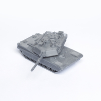 M1 Abrams Tank Simple Model Kit - Thumbnail 6