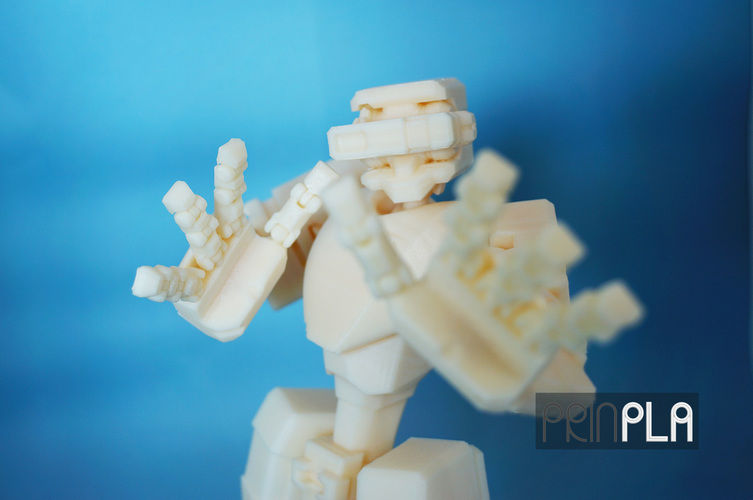 MakerTron_prinPLA-Kit2 Action (Kit2 Action) 3D Print 63460