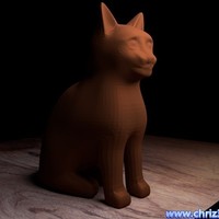 sitting cat - Thumbnail 1