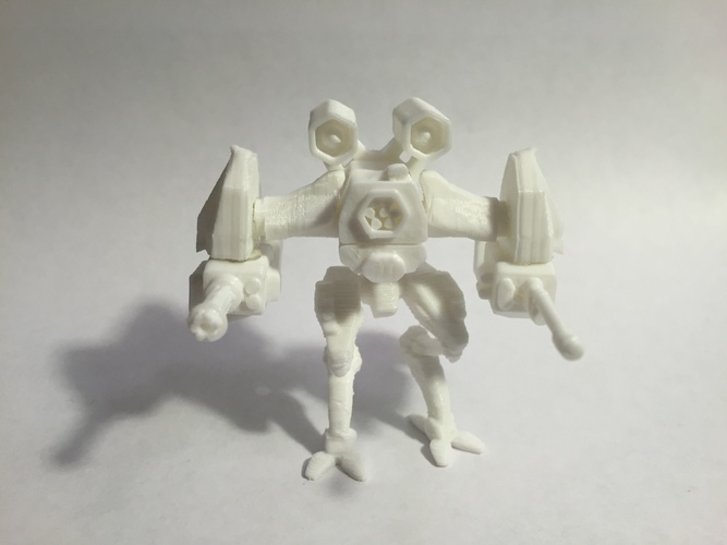 Robot Minifigure Trio 3D Print 63514