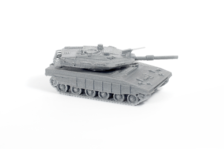 Merkava Tank Simple Model Kit 3D Print 63590