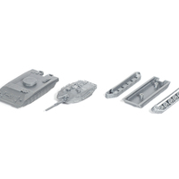 Merkava Tank Simple Model Kit - Thumbnail 2