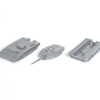 Merkava Tank Simple Model Kit - Thumbnail 3