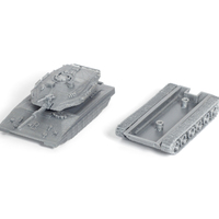 Merkava Tank Simple Model Kit - Thumbnail 4