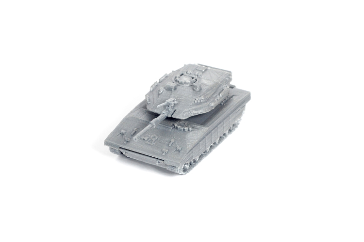 Merkava Tank Simple Model Kit 3D Print 63594