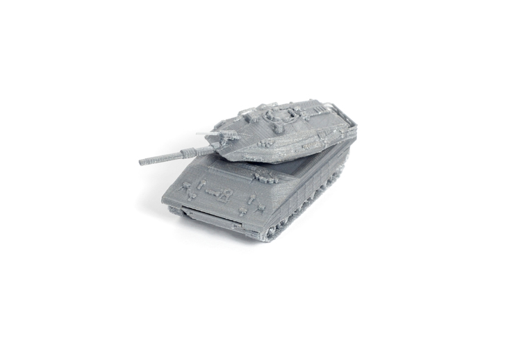 Merkava Tank Simple Model Kit 3D Print 63595