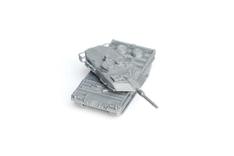 Leopard Tank Simple Model Kit 3D Print 63600