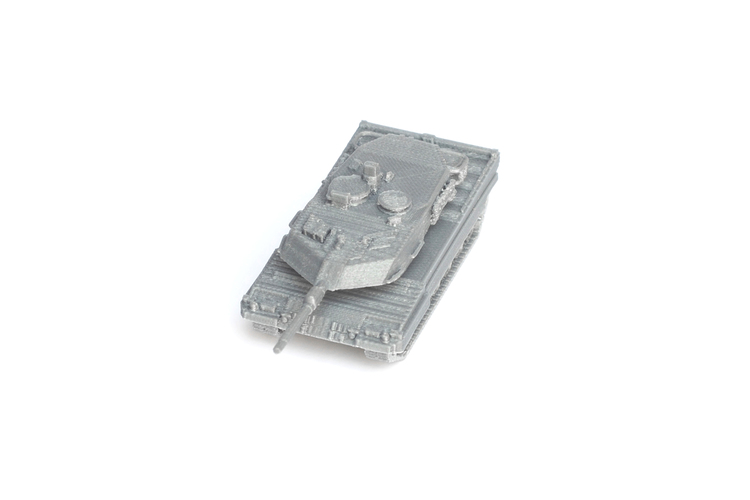 Leopard Tank Simple Model Kit 3D Print 63602