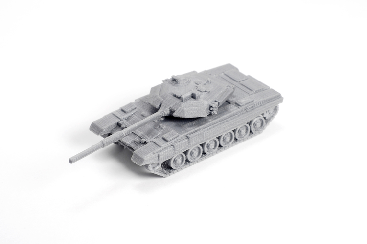 T90 Tank Simple Model Kit 3D Print 63604