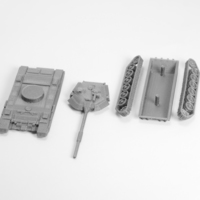 T90 Tank Simple Model Kit - Thumbnail 2